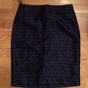 J crew printed pencil skirt